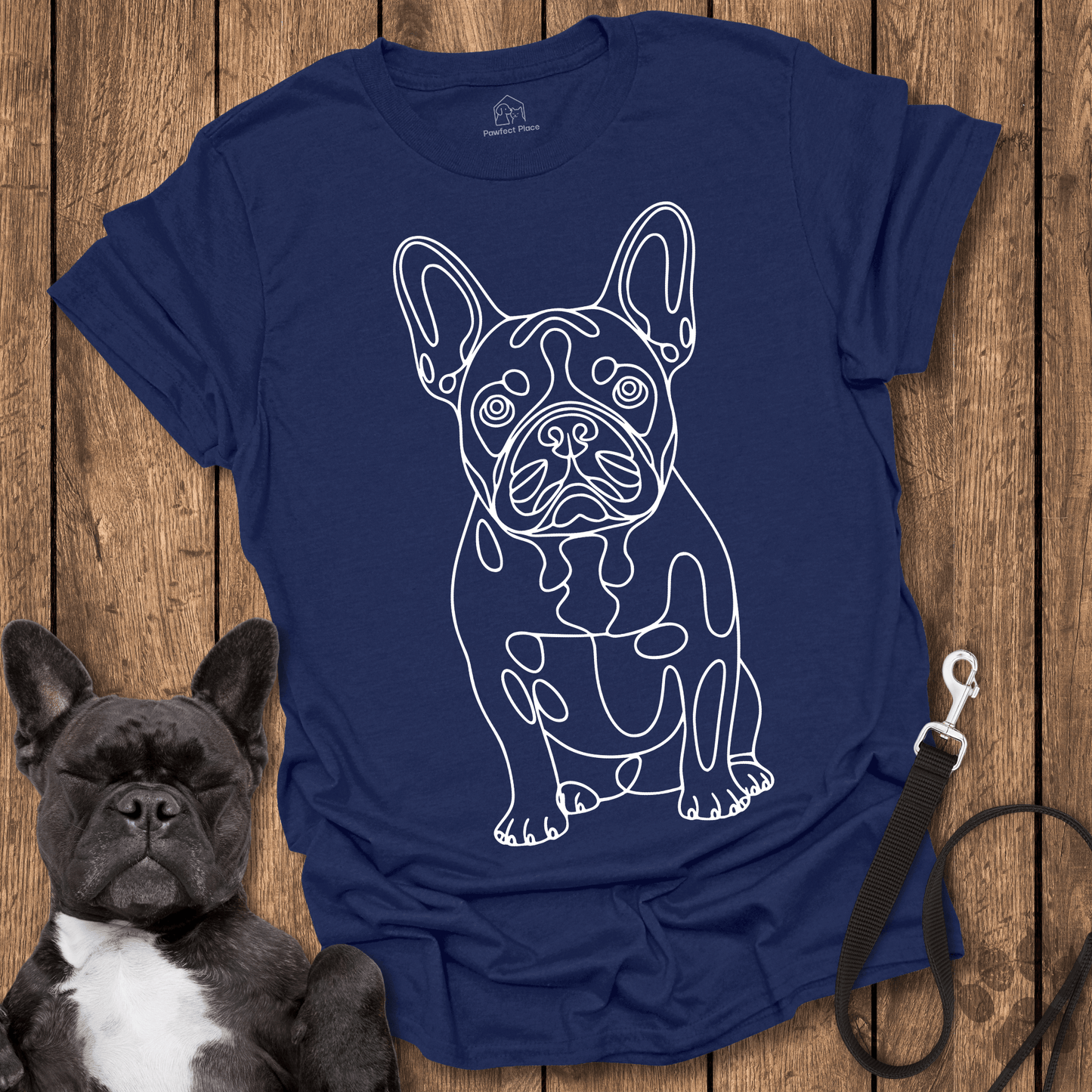 Frenchie T-Shirt, Frenchie Boss - Dog Shirt