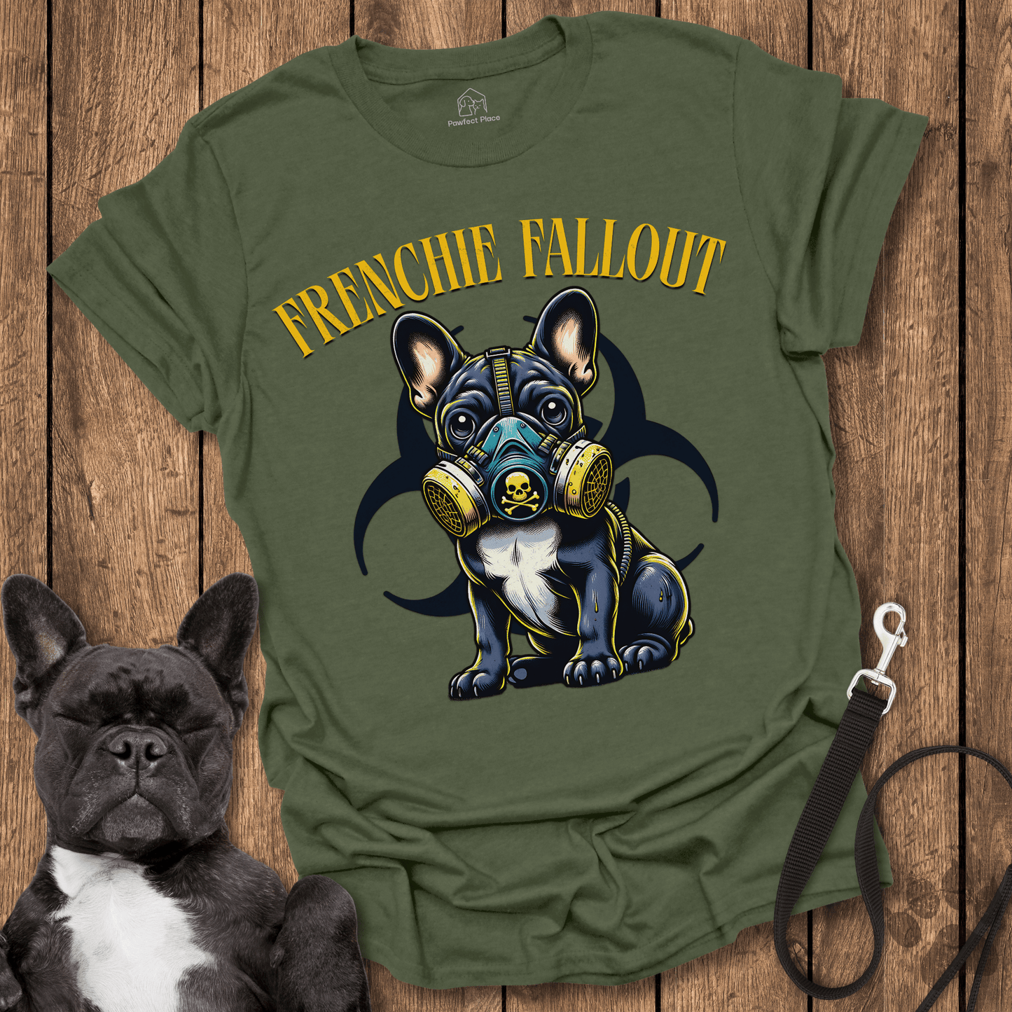 Frenchie T-Shirt, Frenchie Fallout - Dog Shirt