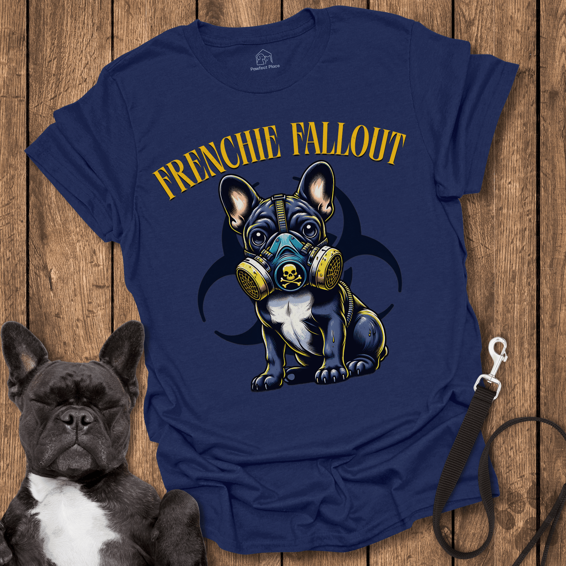Frenchie T-Shirt, Frenchie Fallout - Dog Shirt