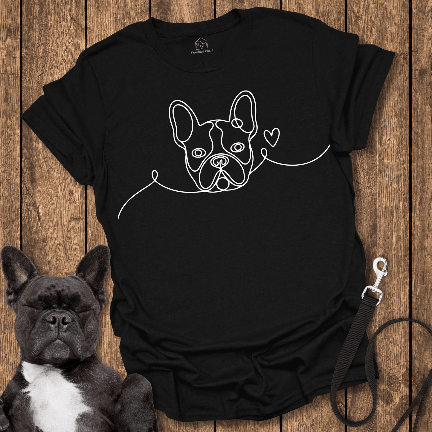 Frenchie T-Shirt, Frenchie Love - Dog Shirt