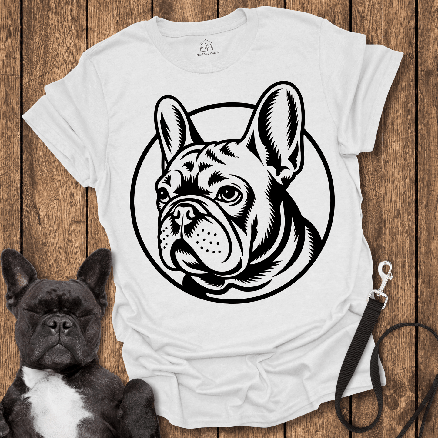 Frenchie T-Shirt, Frenchie Snout - Dog Shirt