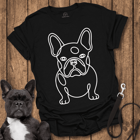Frenchie T-Shirt, Frenchie Window Watcher - Dog Shirt