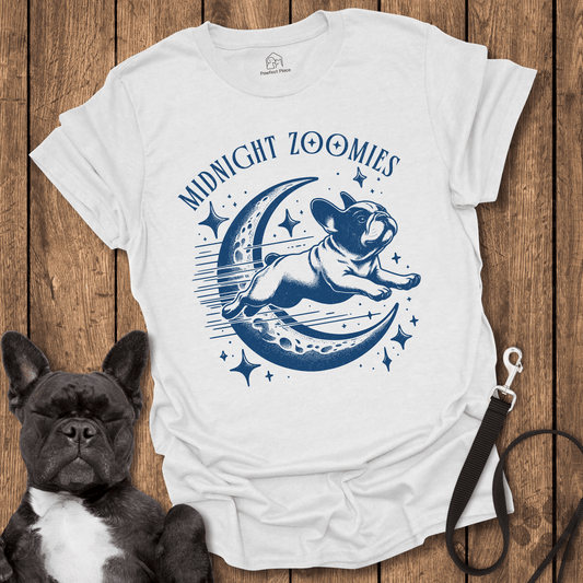 Midnight Zoomies - Frenchie Tee - PawfectPlace
