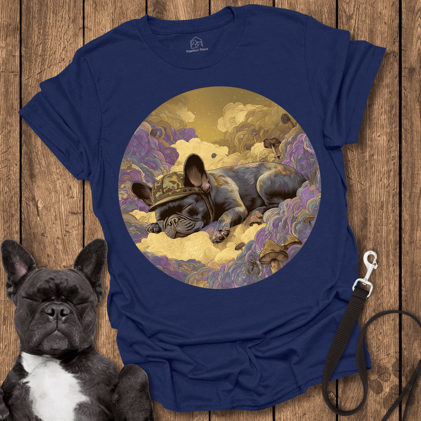 Frenchie T-Shirt, Military Dog, Frenchie Forces, Nap Ops - Dog Shirt