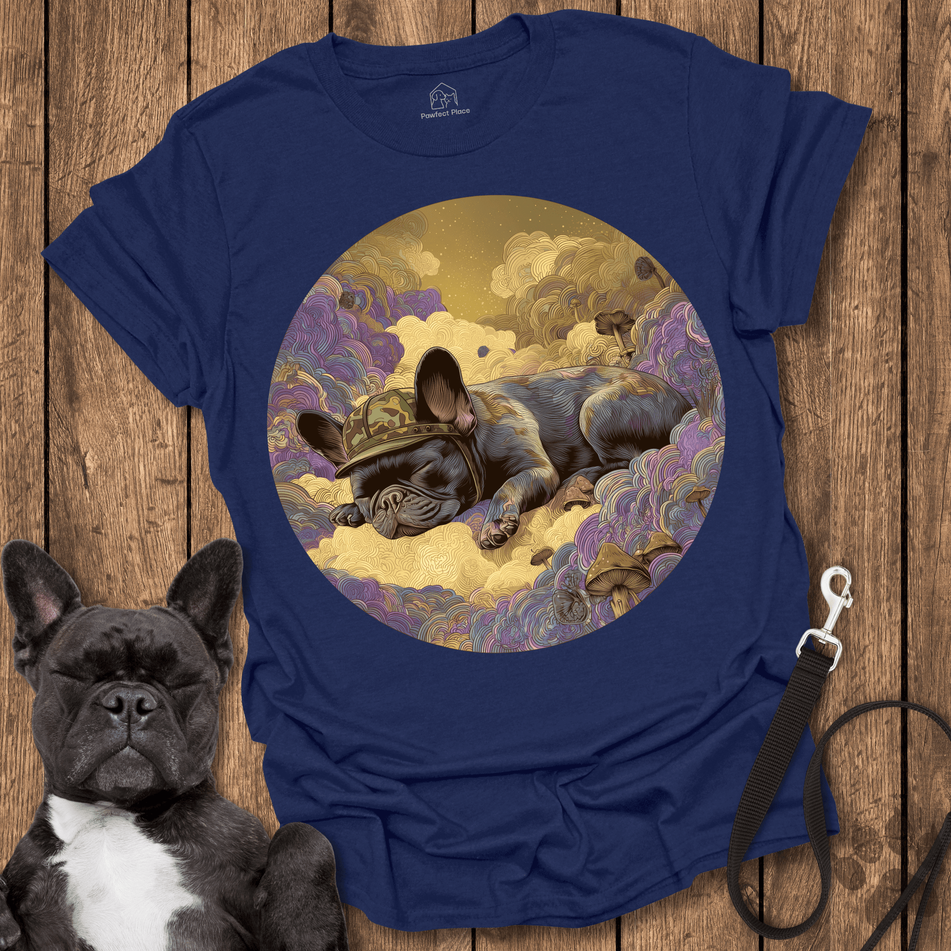 Frenchie T-Shirt, Military Dog, Frenchie Forces, Nap Ops - Dog Shirt