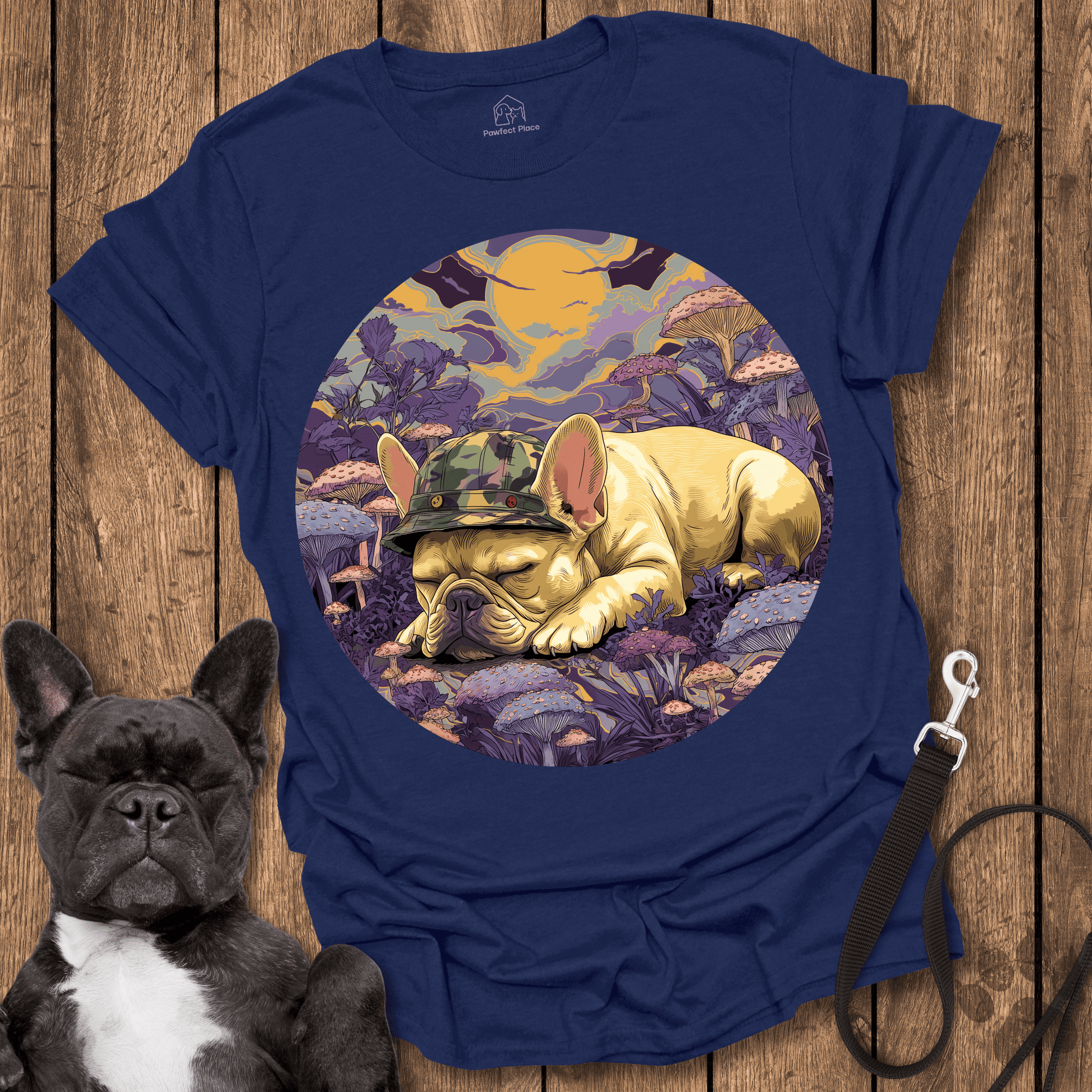 Frenchie T-Shirt, Military Dog, Frenchie Forces, Nap Ops - Dog Shirt