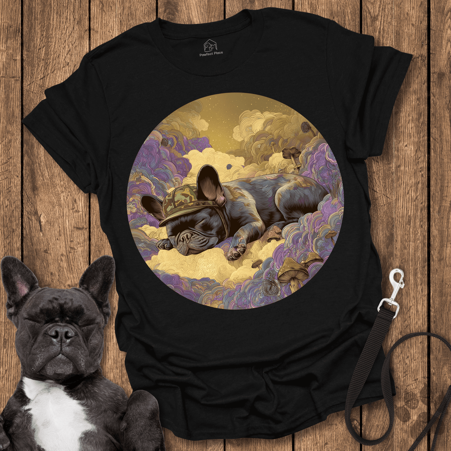 Frenchie T-Shirt, Military Dog, Frenchie Forces, Nap Ops - Dog Shirt