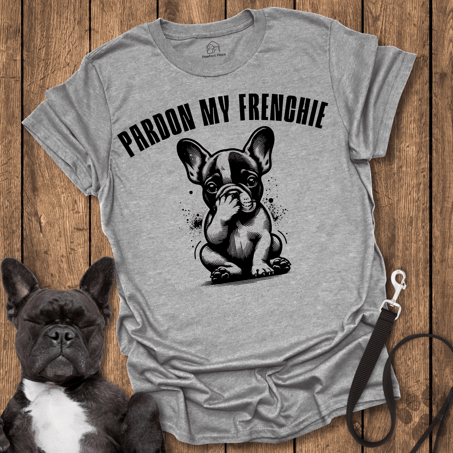 Frenchie T-Shirt, Pardon My Frenchie - Dog Shirt