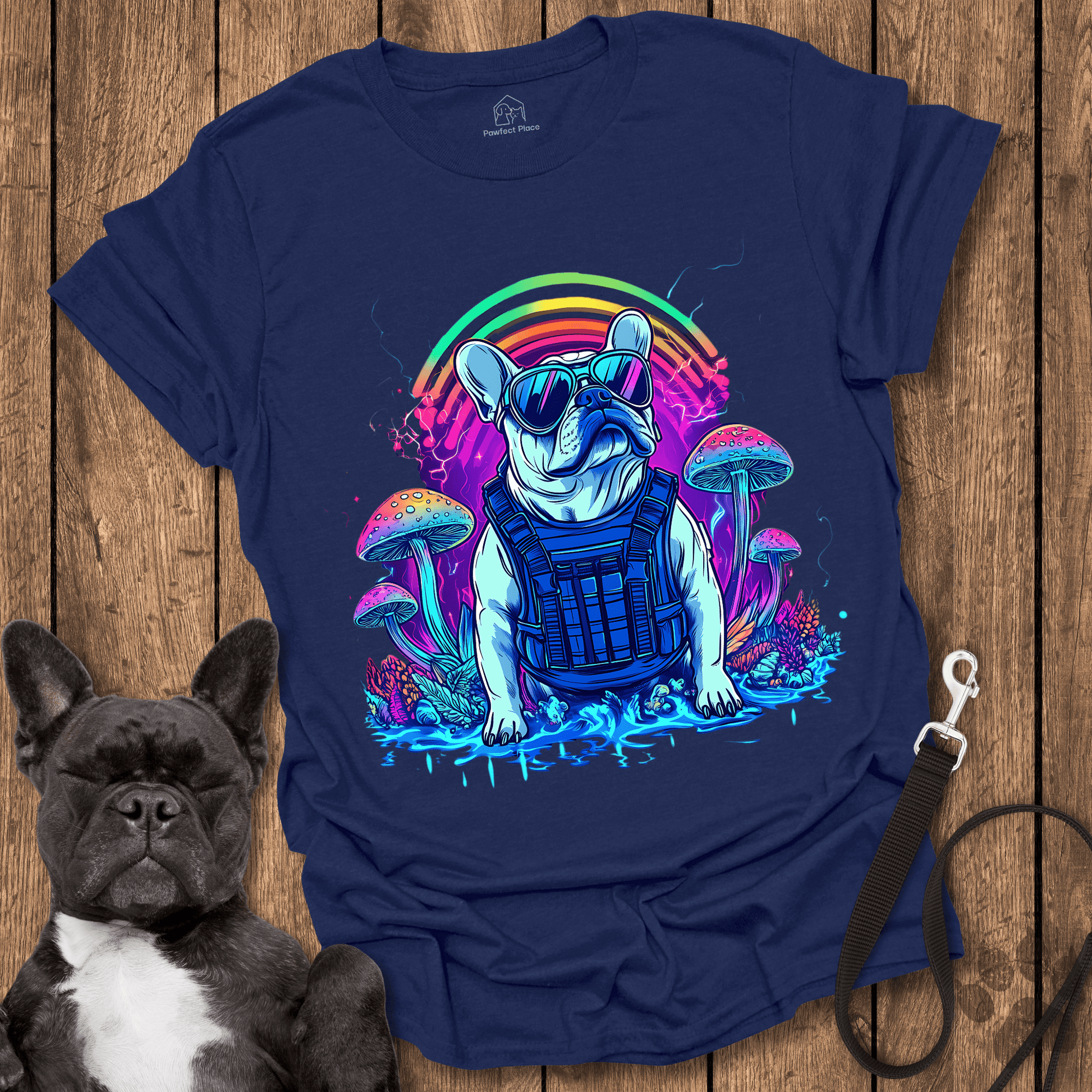 Frenchie T-Shirt, Security, Frenchie Pawtection Unit - Dog Shirt