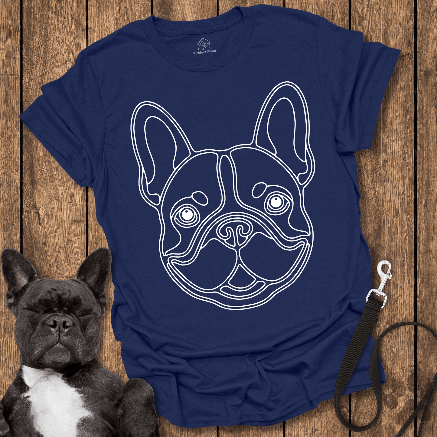 Frenchie T-Shirt, The Iconic Frenchie Snout - Dog Shirt