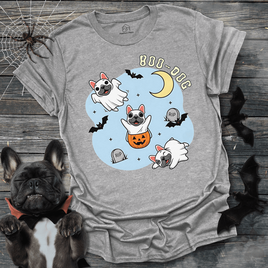 Boo Dog - Halloween Frenchie Tee - PawfectPlace