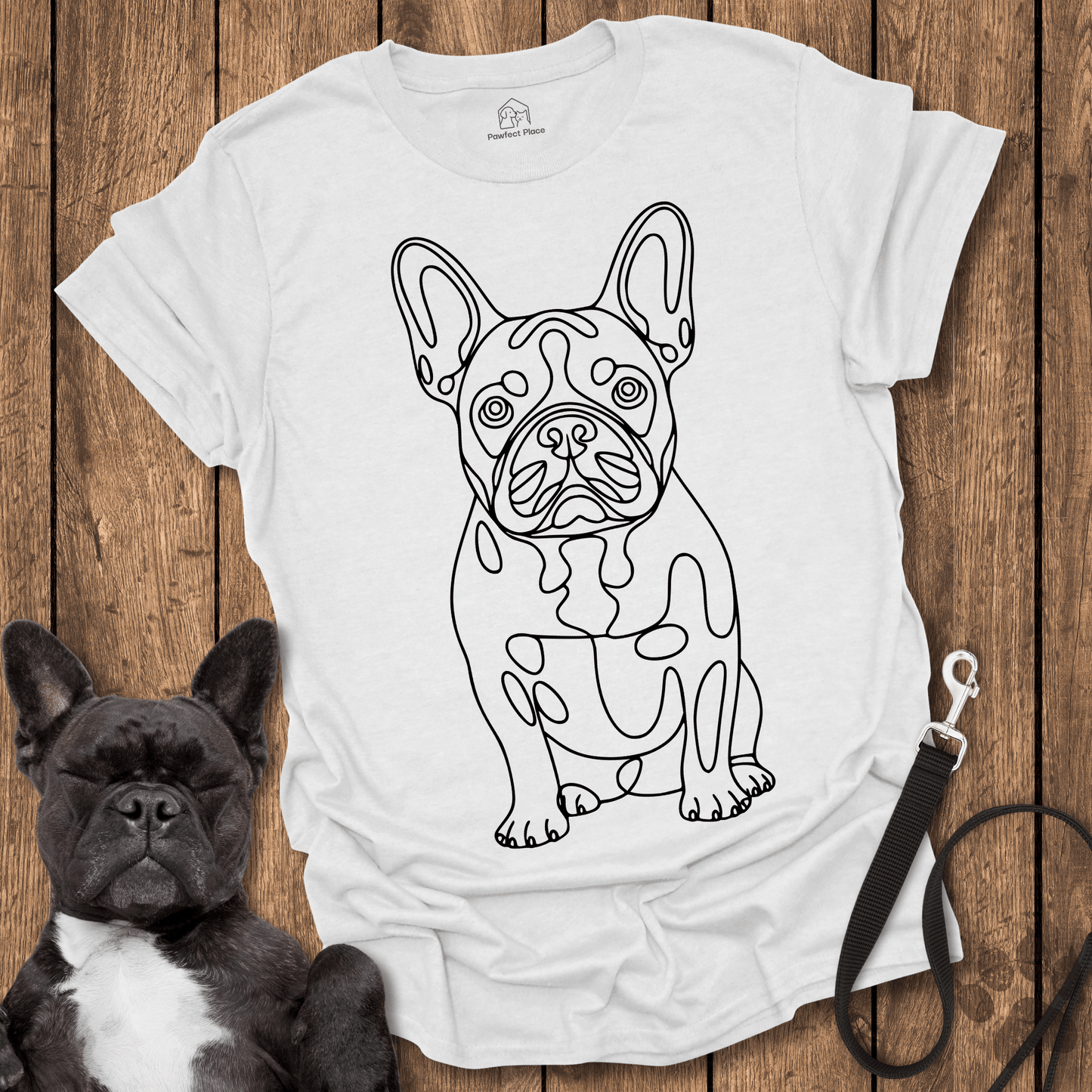 Frenchie T-Shirt, Frenchie Boss - Dog Shirt