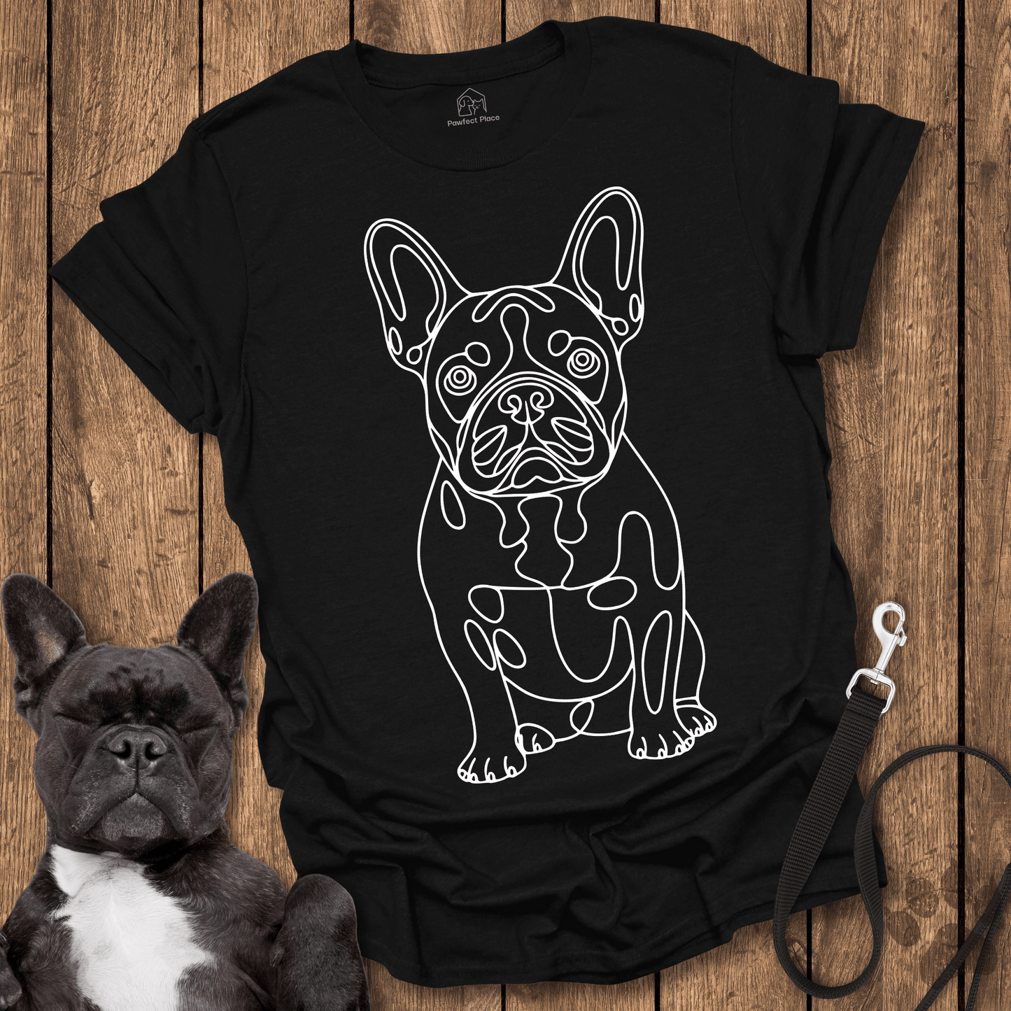 Frenchie T-Shirt, Frenchie Boss - Dog Shirt