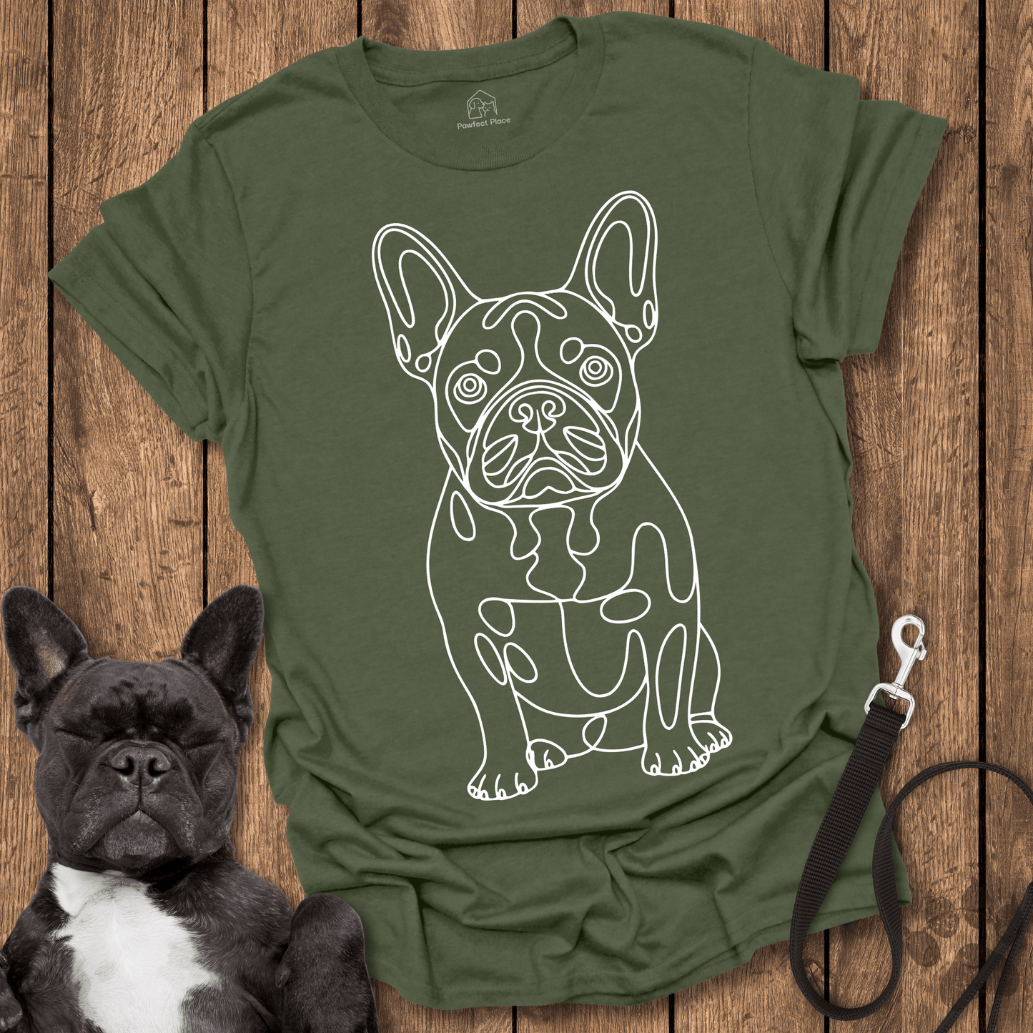 Frenchie T-Shirt, Frenchie Boss - Dog Shirt