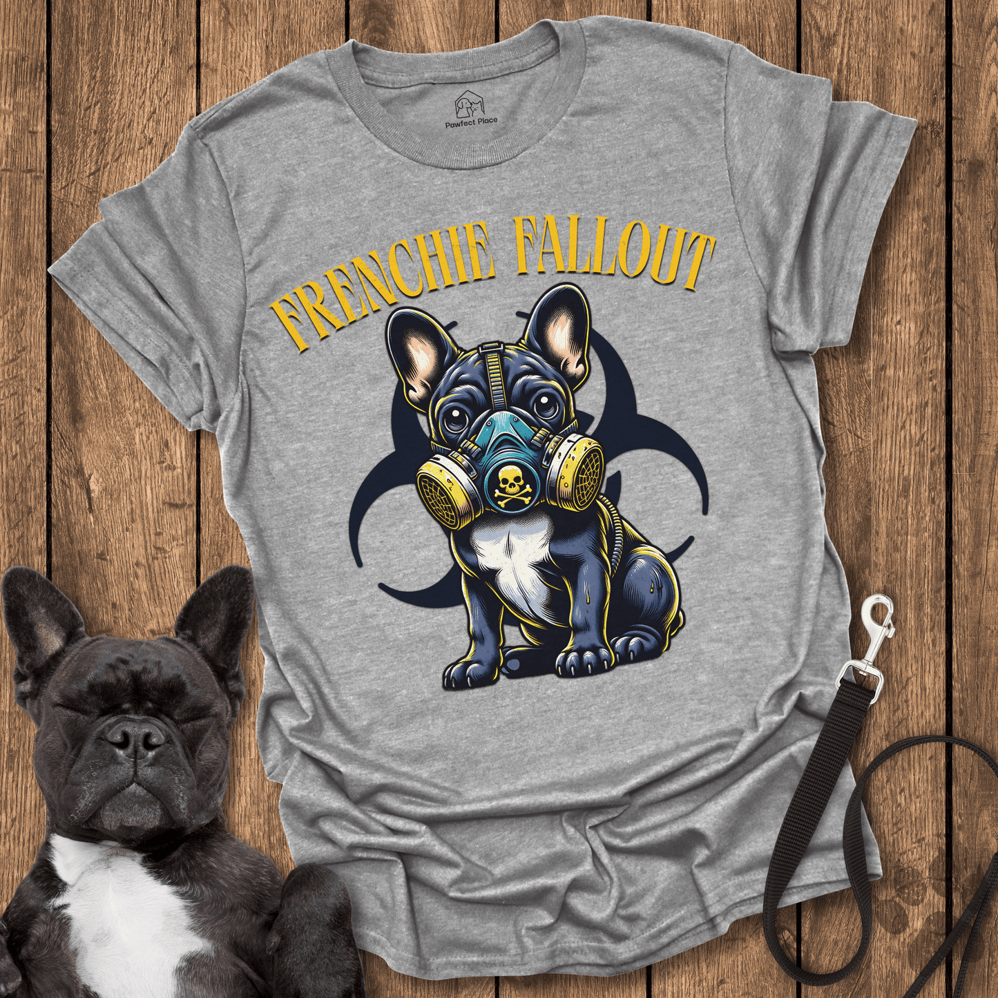 Frenchie T-Shirt, Frenchie Fallout - Dog Shirt