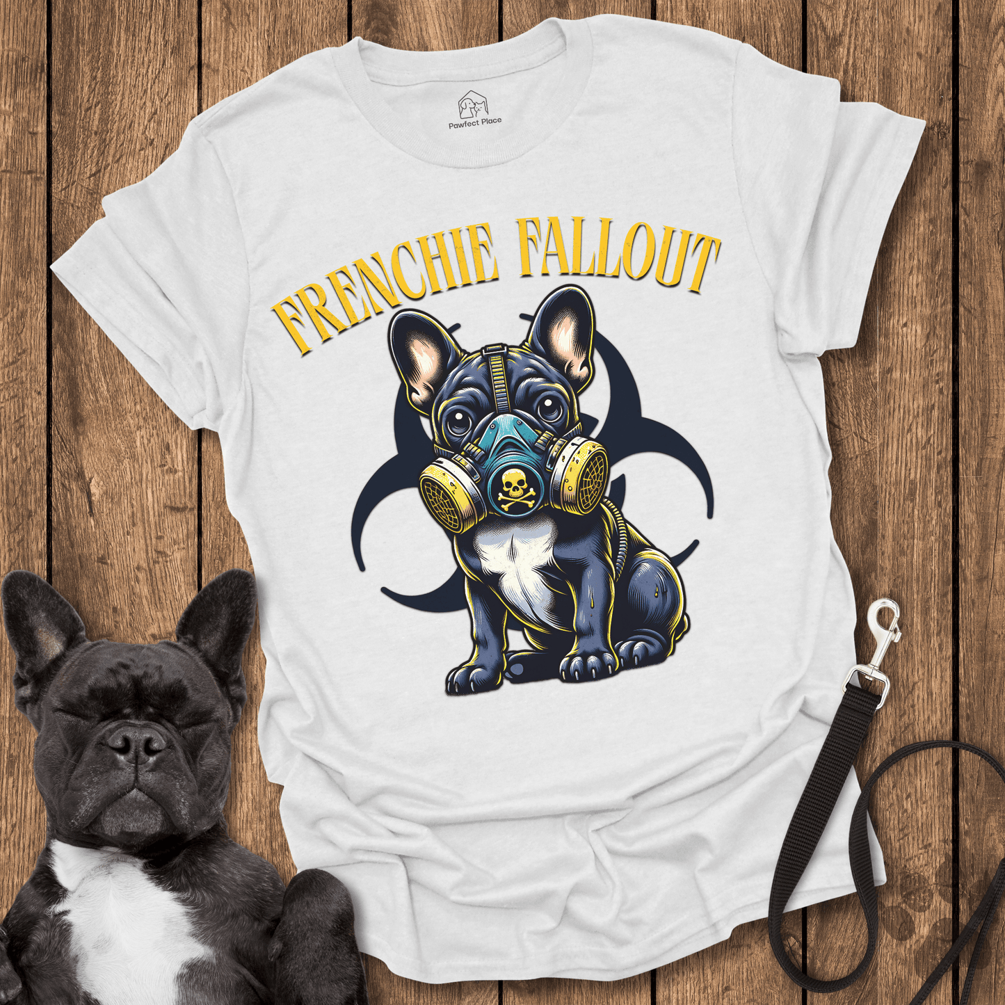 Frenchie T-Shirt, Frenchie Fallout - Dog Shirt