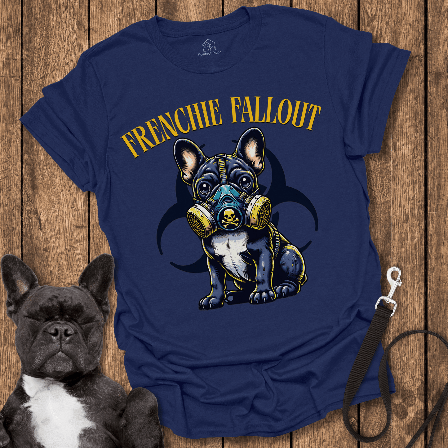 Frenchie T-Shirt, Frenchie Fallout - Dog Shirt