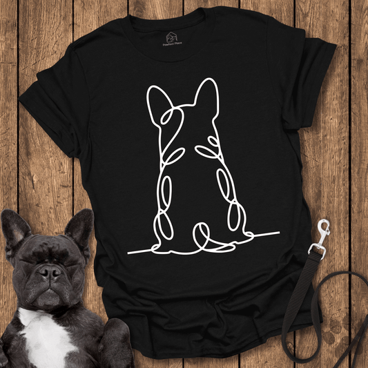 Frenchie T-Shirt, Frenchie Isn't Happy - Dog Shirt