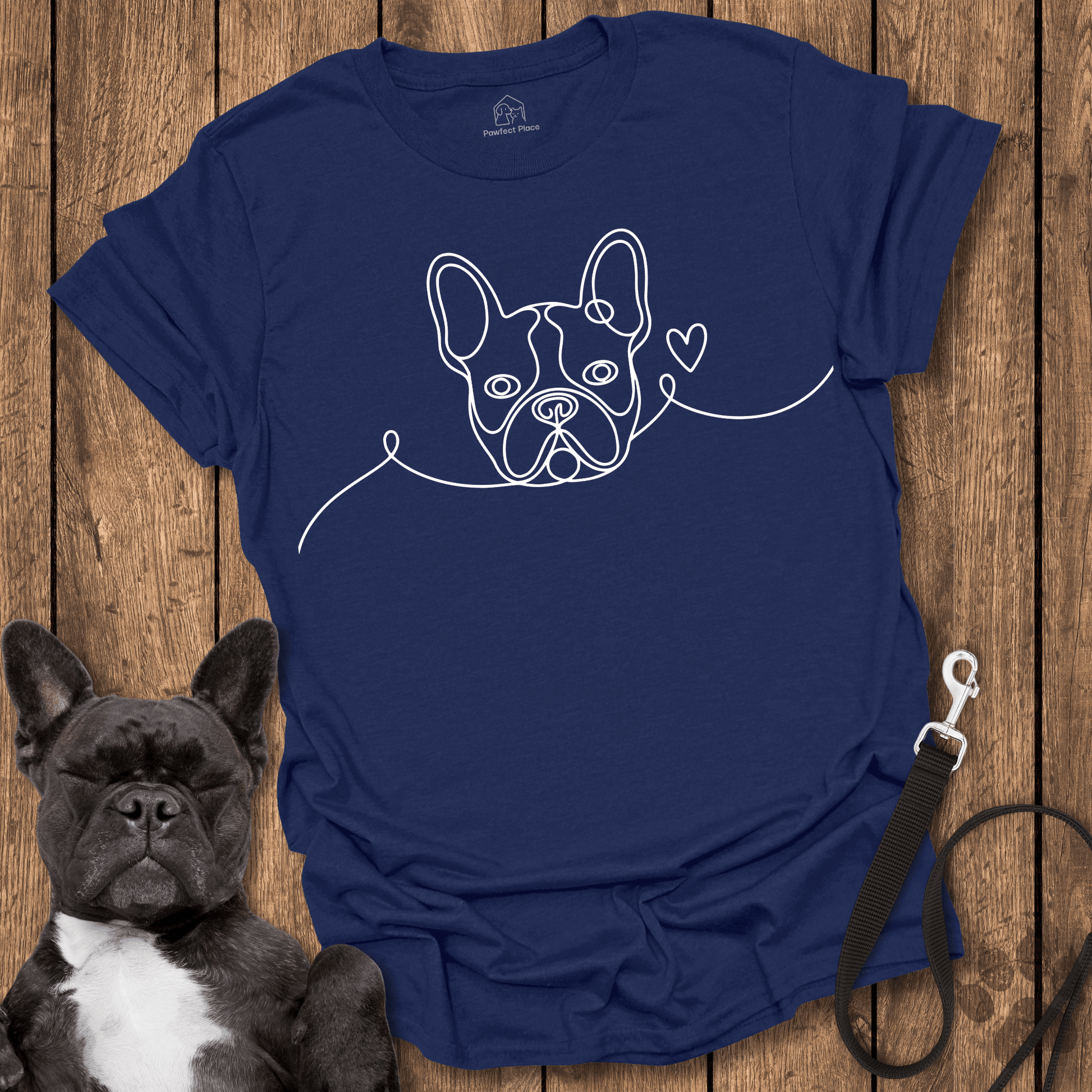 Frenchie T-Shirt, Frenchie Love - Dog Shirt