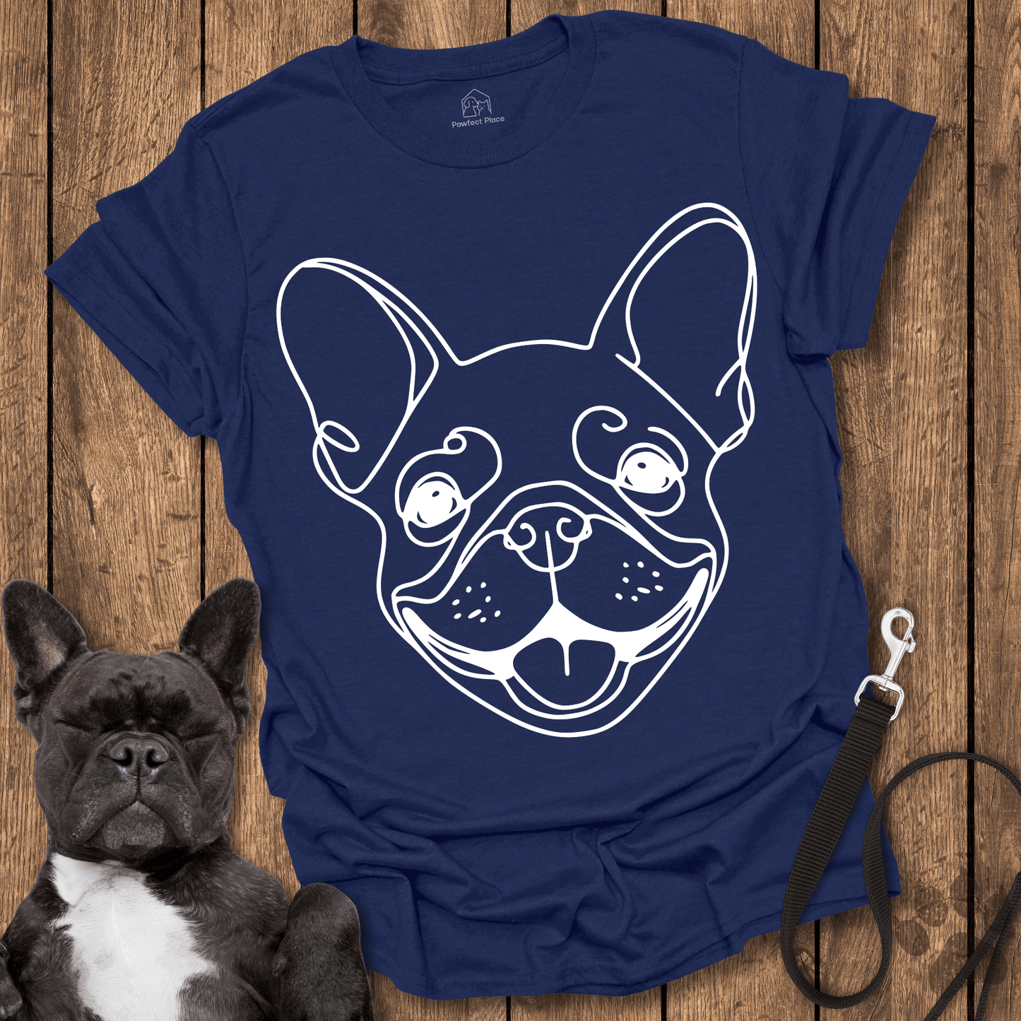 Frenchie T-Shirt, Frenchie Smile - Dog Shirt