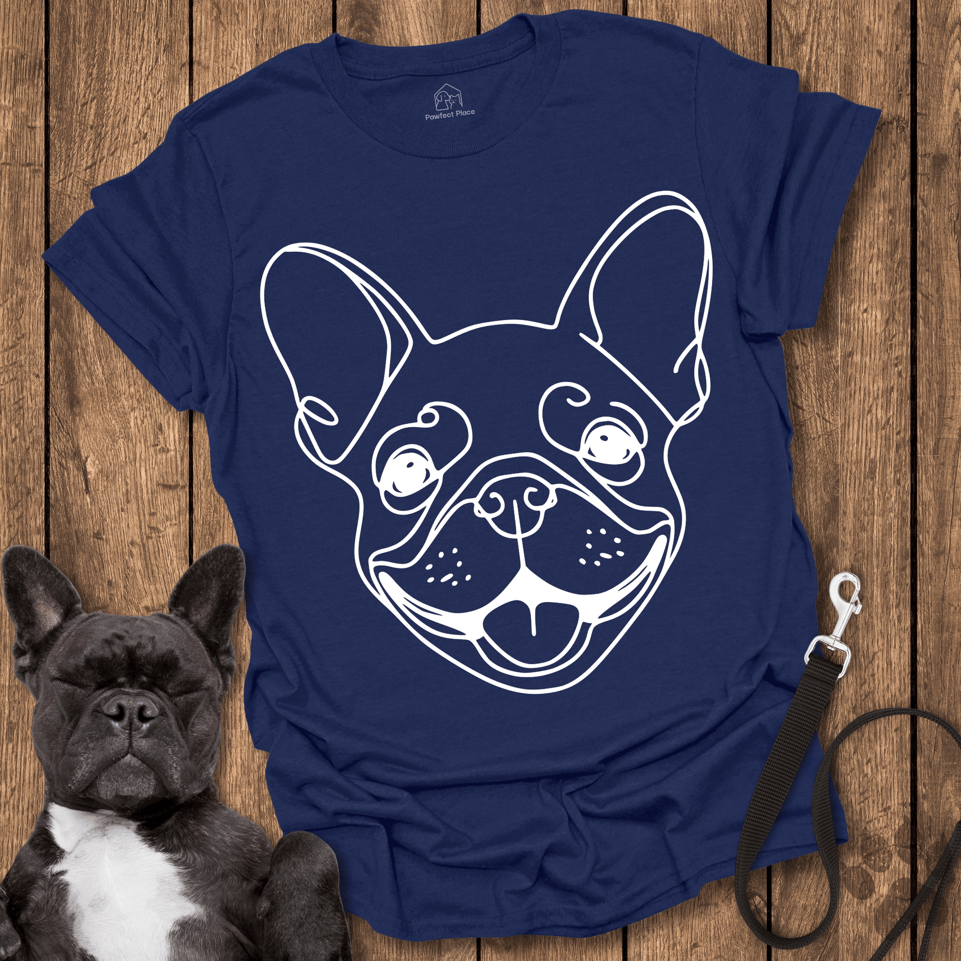 Frenchie T-Shirt, Frenchie Smile - Dog Shirt