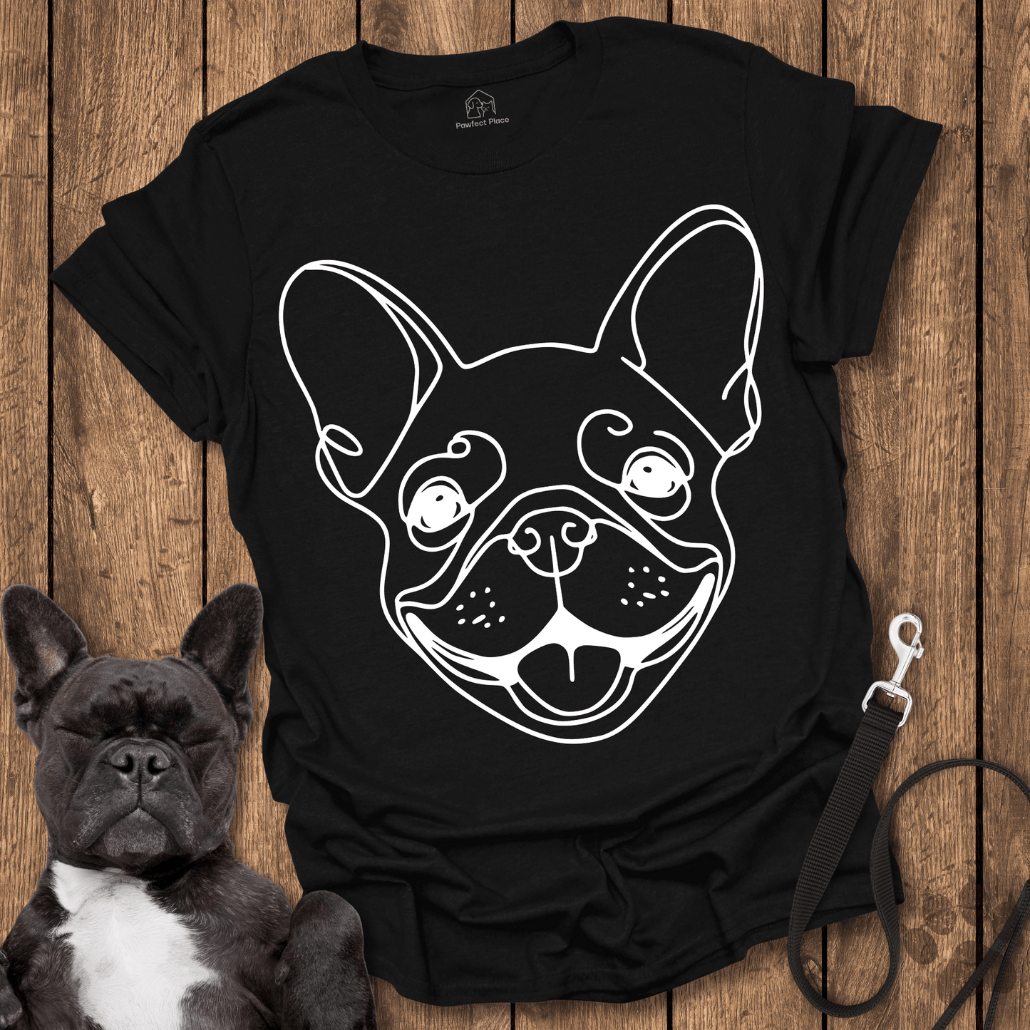 Frenchie T-Shirt, Frenchie Smile - Dog Shirt