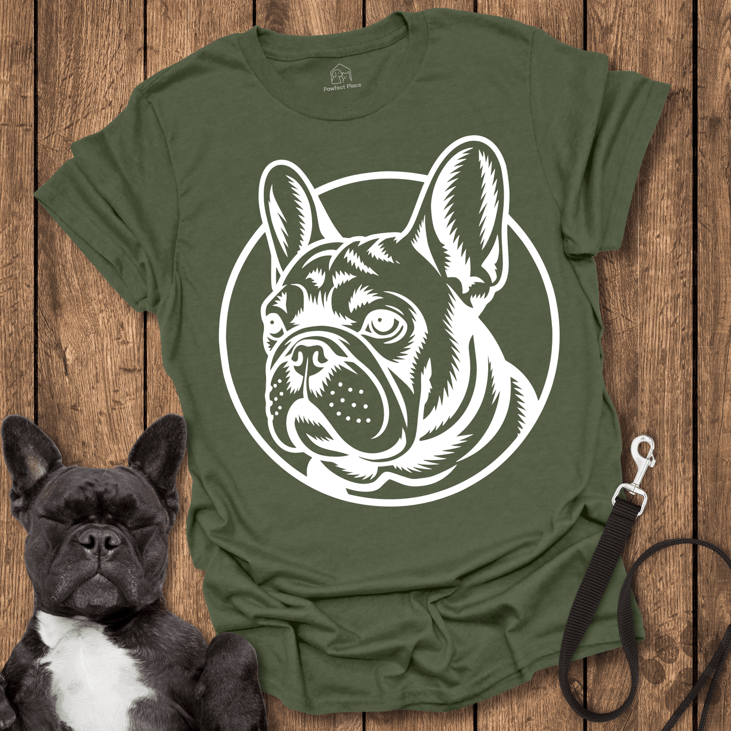 Frenchie T-Shirt, Frenchie Snout - Dog Shirt