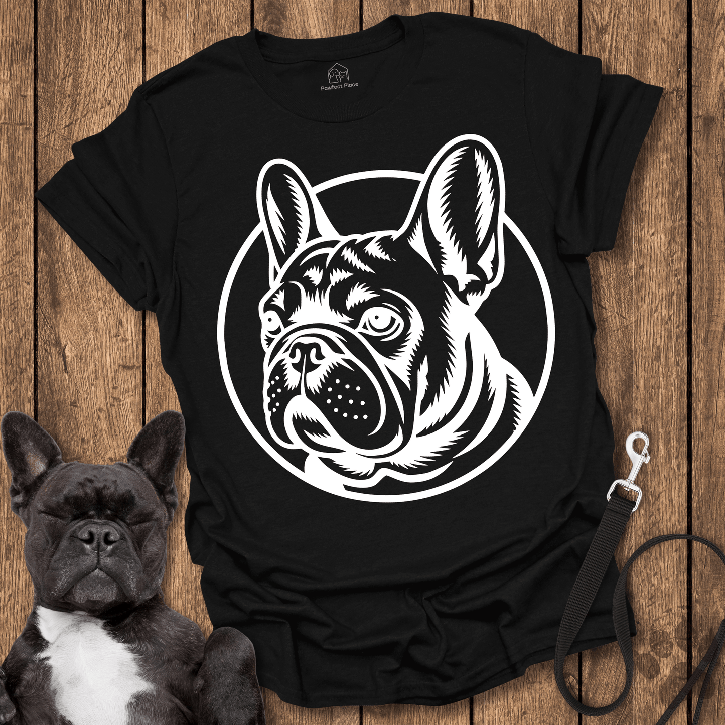 Frenchie T-Shirt, Frenchie Snout - Dog Shirt