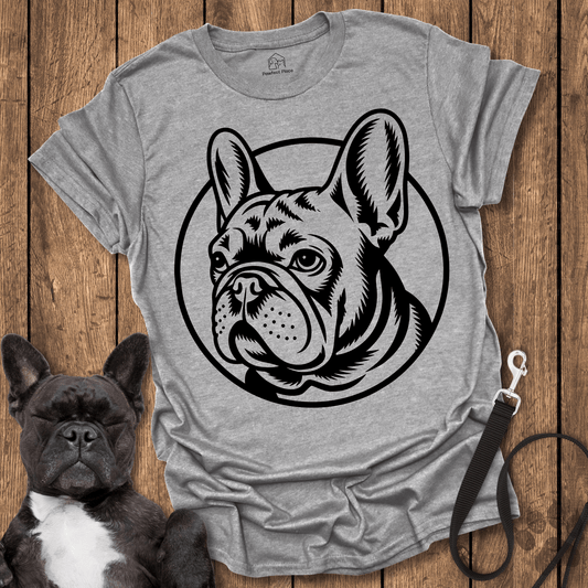 Frenchie T-Shirt, Frenchie Snout - Dog Shirt