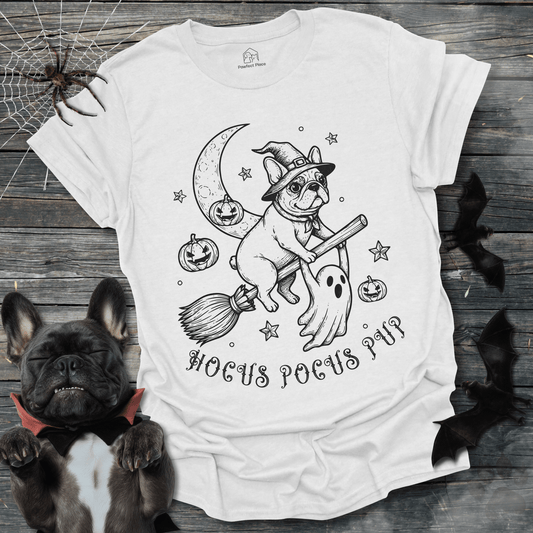Hocus Pocus Pup, Vintage - Halloween Frenchie Tee - PawfectPlace