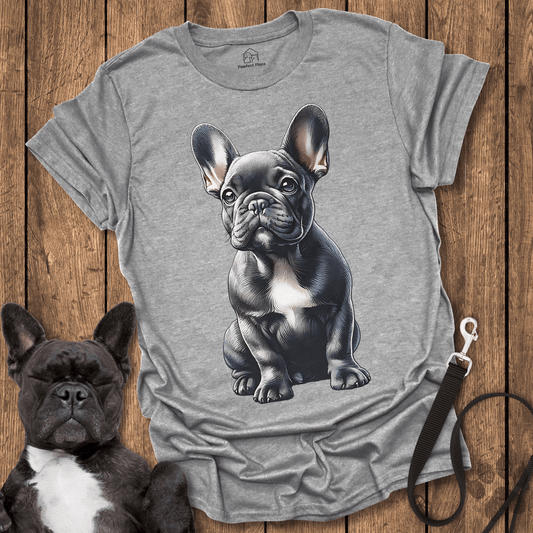 Frenchie T-Shirt, I Don't Sit I Pose - Dog Shirt