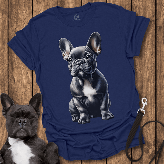 Frenchie T-Shirt, I Don't Sit I Pose - Dog Shirt
