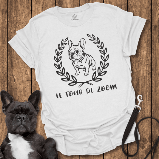 Le Tour De Zoom - Frenchie Tee - PawfectPlace