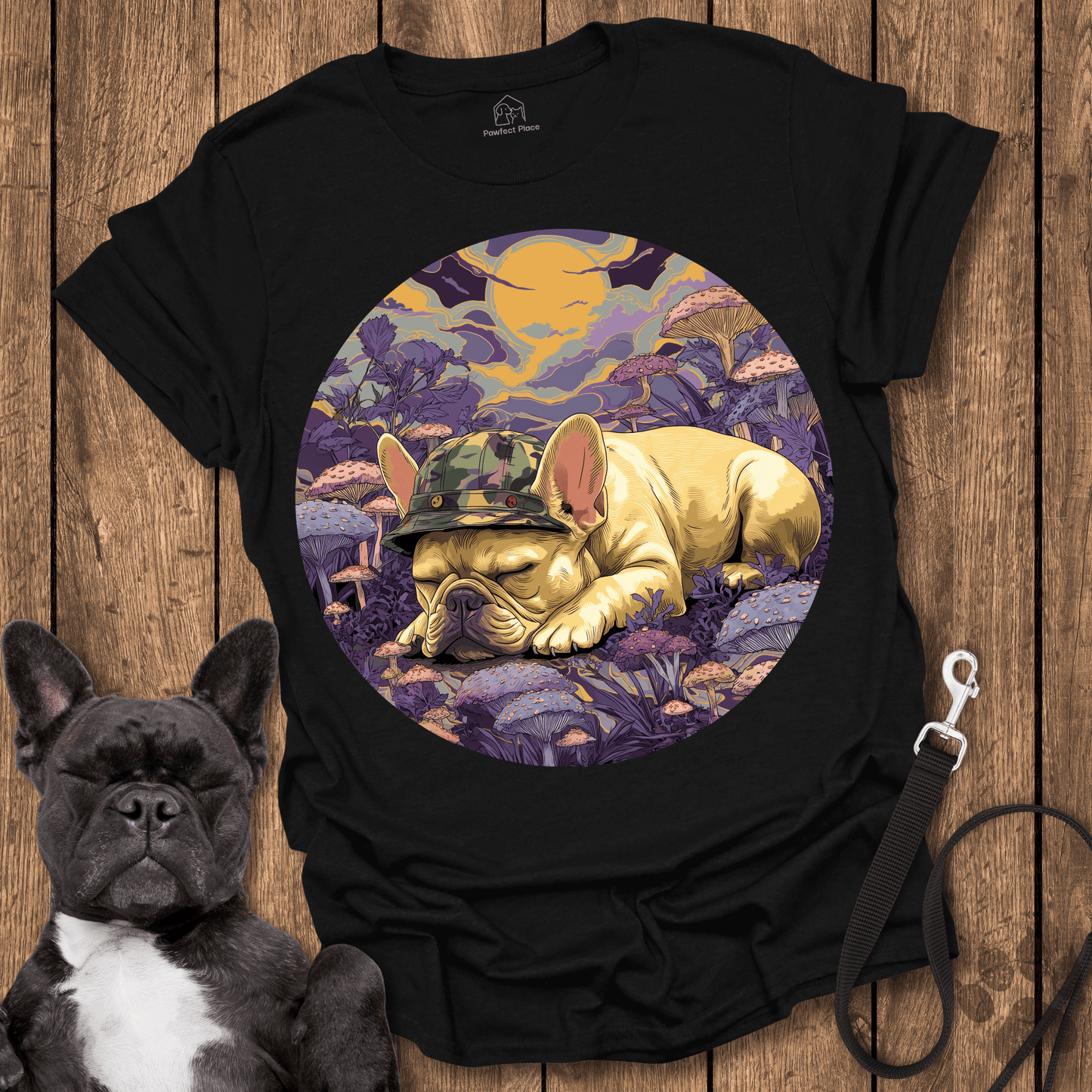 Frenchie T-Shirt, Military Dog, Frenchie Forces, Nap Ops - Dog Shirt