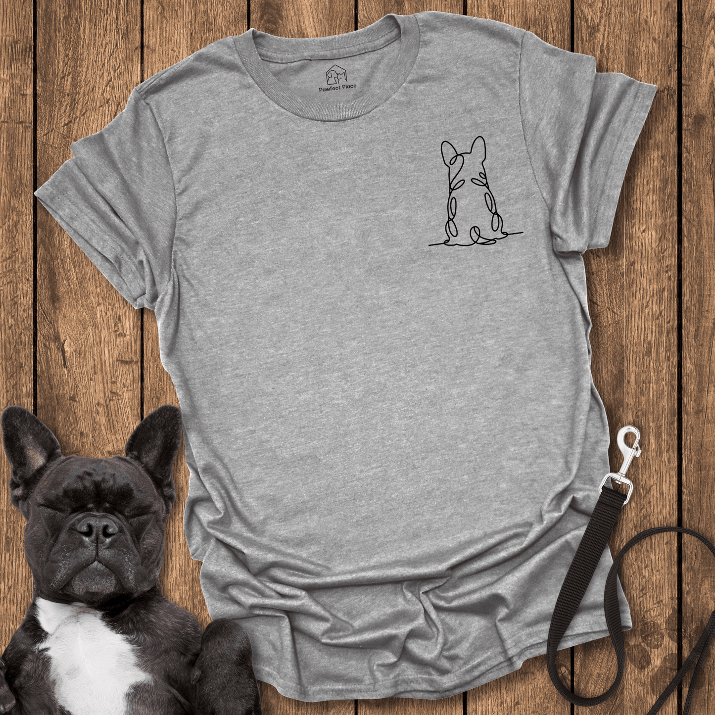 Frenchie T-Shirt, One Mad Pocket Frenchie - Dog Shirt