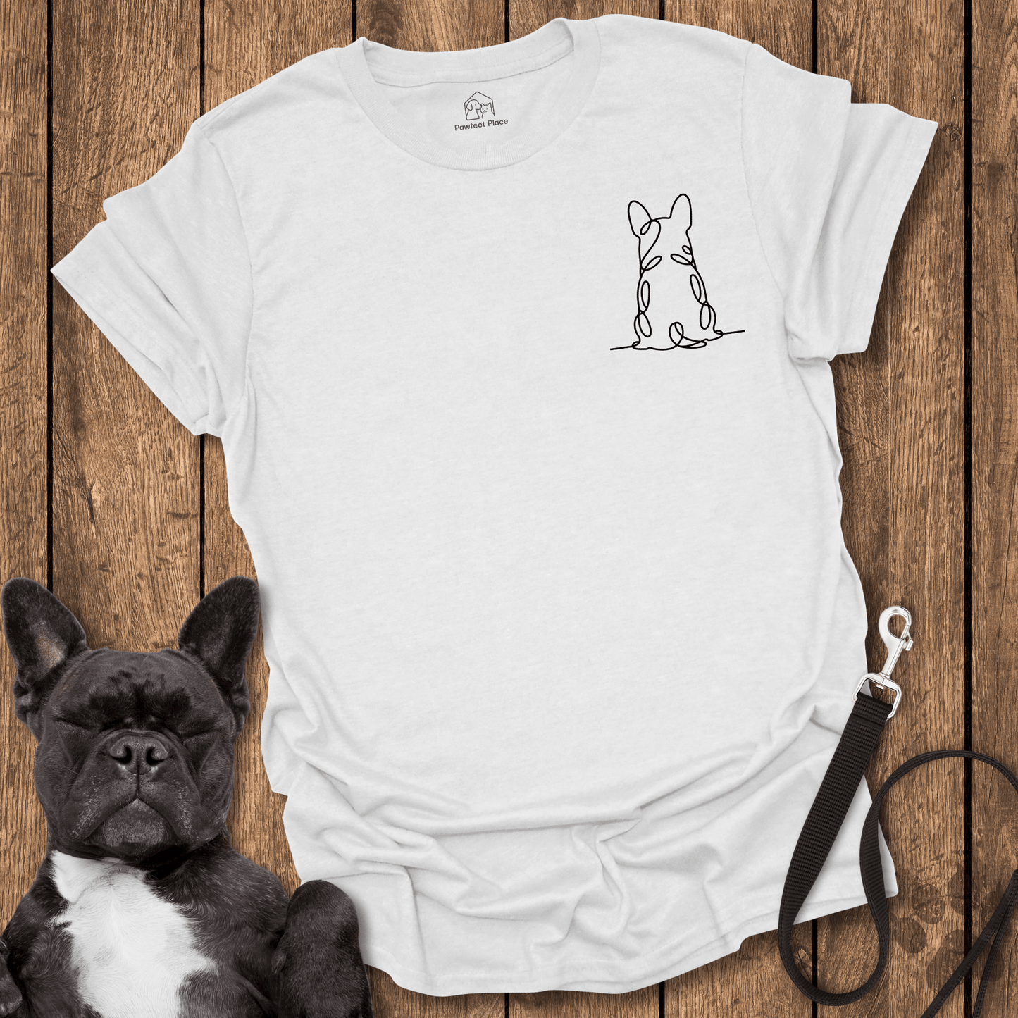 Frenchie T-Shirt, One Mad Pocket Frenchie - Dog Shirt