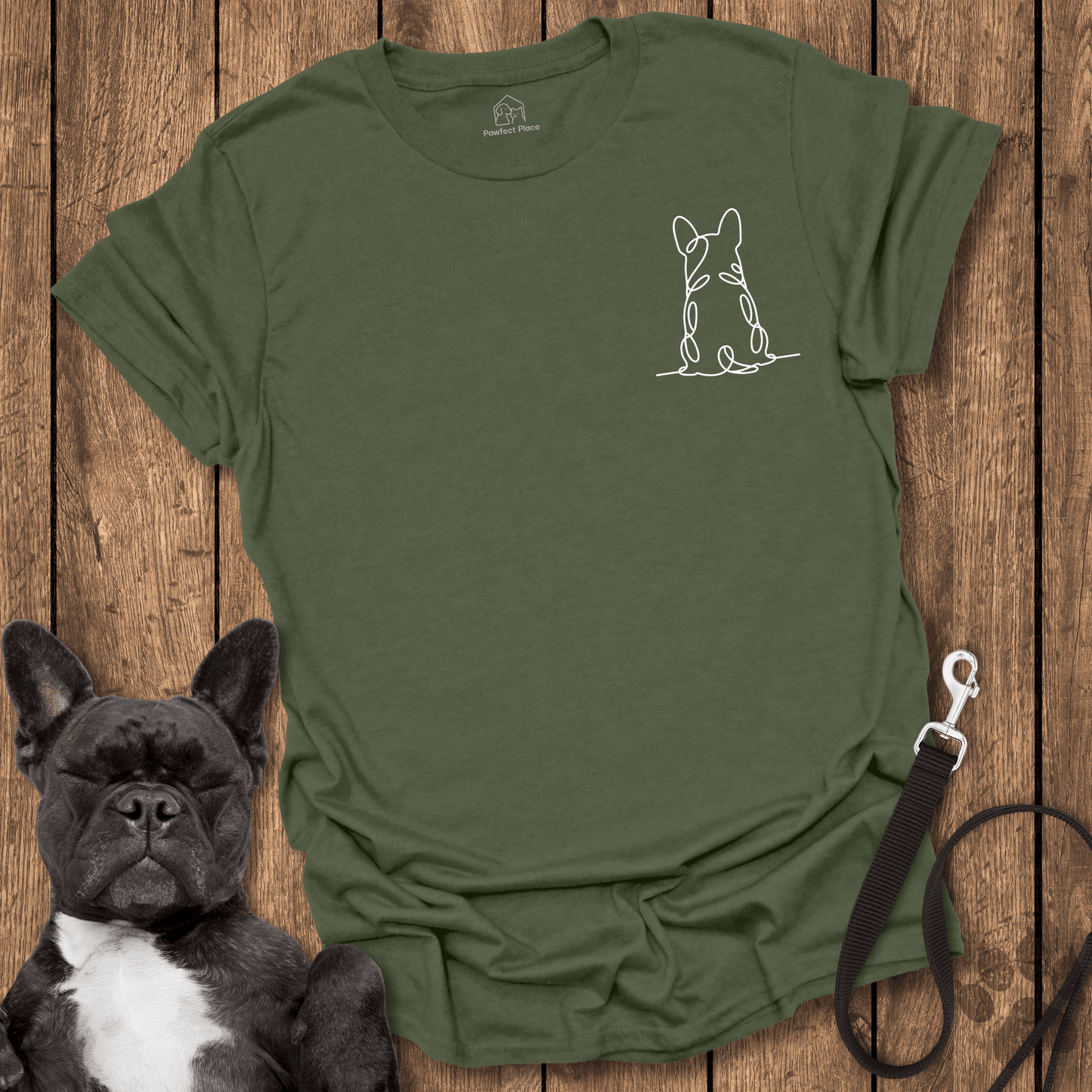 Frenchie T-Shirt, One Mad Pocket Frenchie - Dog Shirt