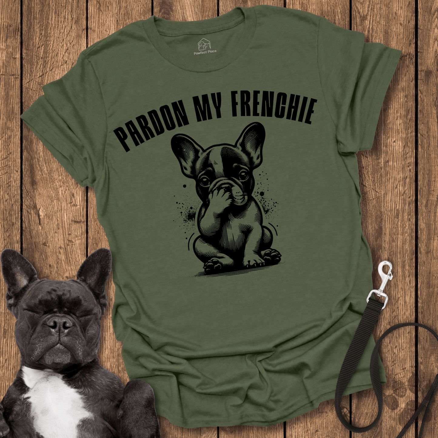 Frenchie T-Shirt, Pardon My Frenchie - Dog Shirt