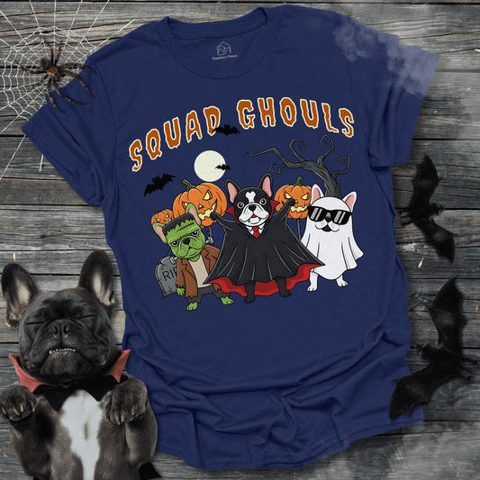 Squad Ghouls - Halloween Frenchie Tee - PawfectPlace