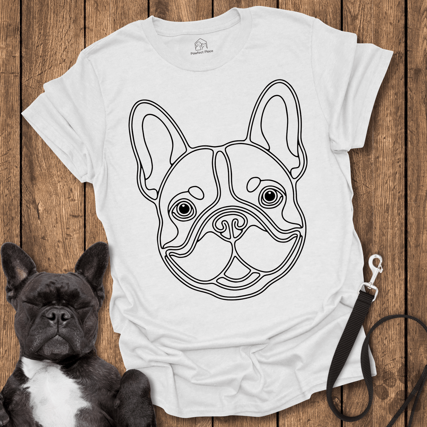 Frenchie T-Shirt, The Iconic Frenchie Snout - Dog Shirt