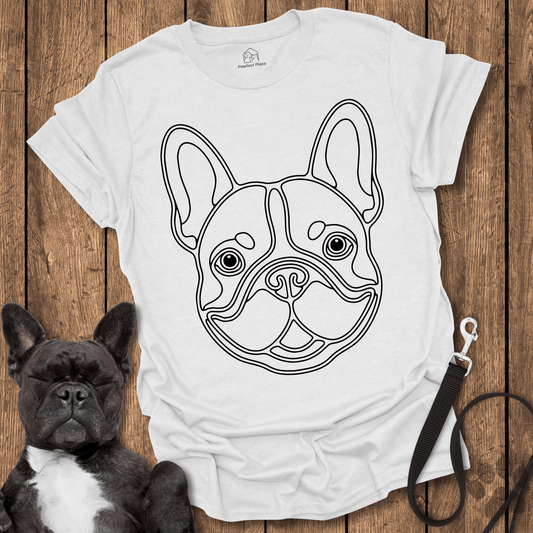 Frenchie T-Shirt, The Iconic Frenchie Snout - Dog Shirt