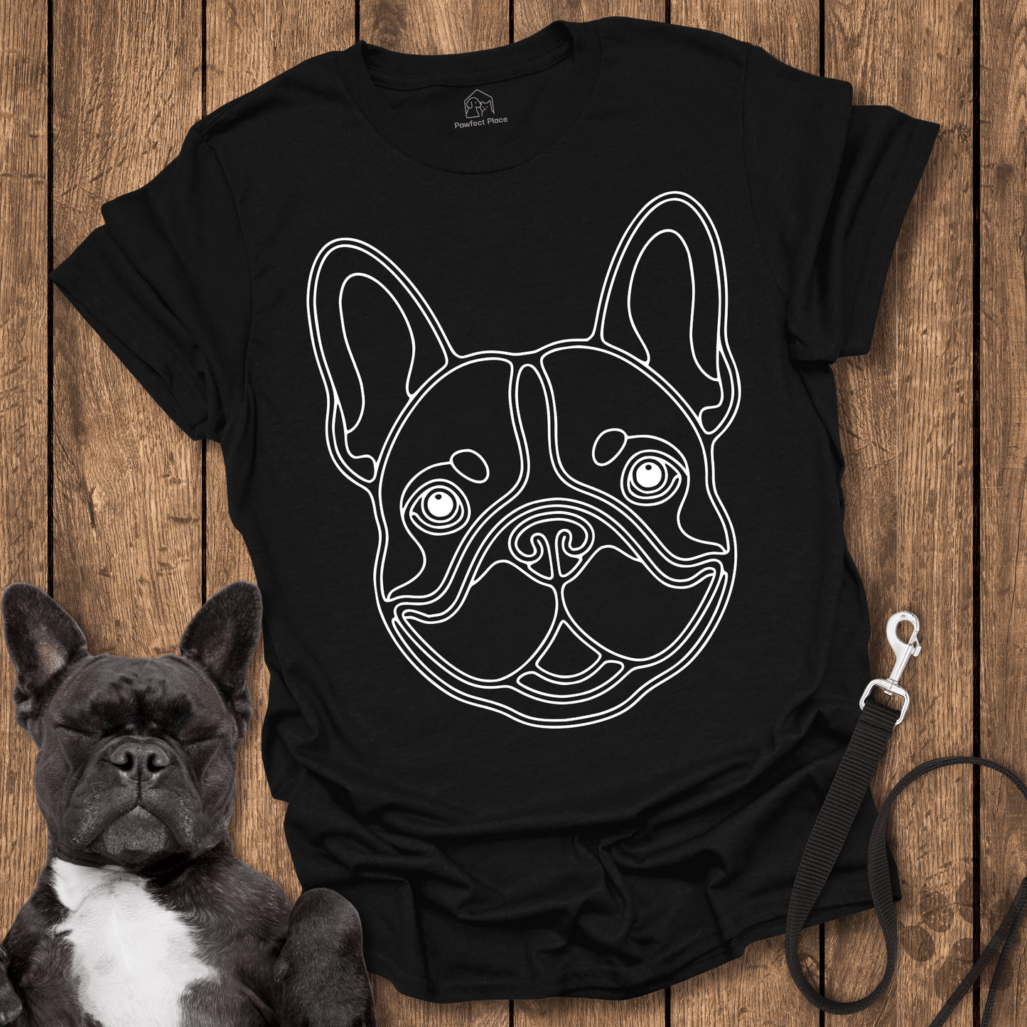 Frenchie T-Shirt, The Iconic Frenchie Snout - Dog Shirt