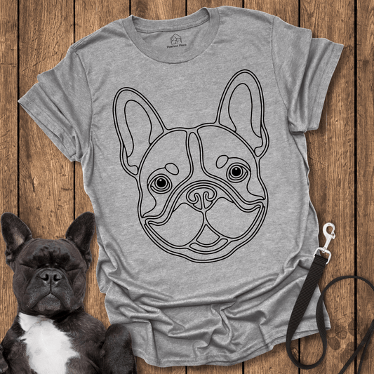 Frenchie T-Shirt, The Iconic Frenchie Snout - Dog Shirt